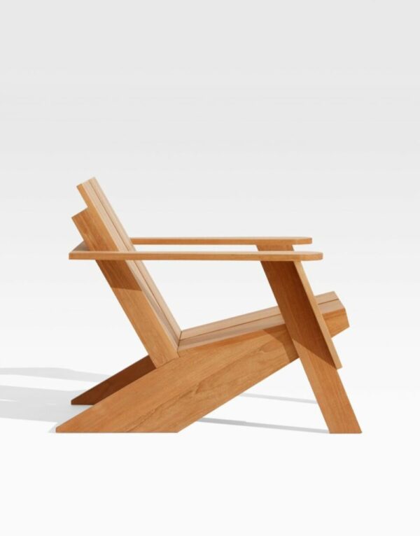 Wood Outdoor Chair - Image 3