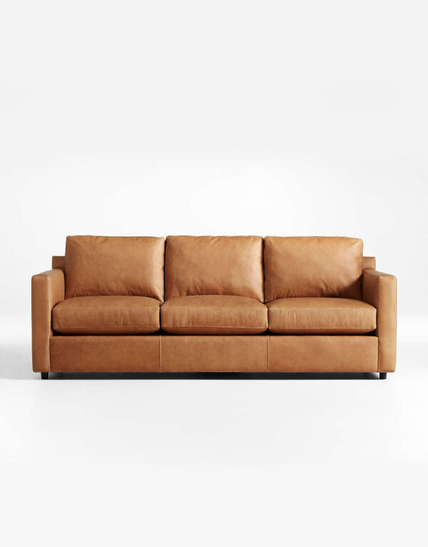 Brown Sofa Leather Fabric - Image 2