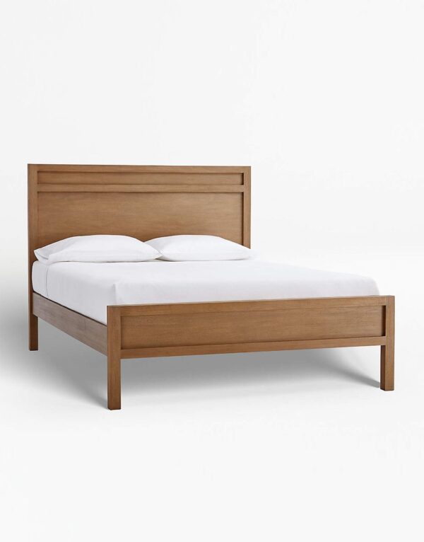 Wooden Bed with Gap